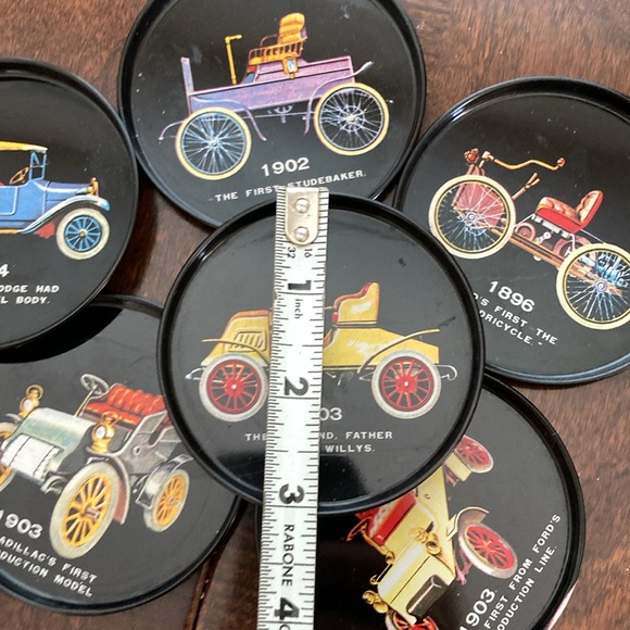 🌸Vintage Coaster Set - Picture 2 of 3